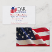 Carte de DAR pour la maman (Devant / Derrière)