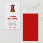 Carte de date de jeu de l'Expédition spatiale roug (Devant / Derrière)