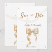 Carte de date de sauvegarde à plat (Devant / Derrière)