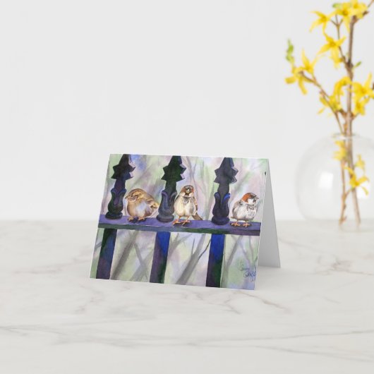 Carte de Dave (Fleur jaune)