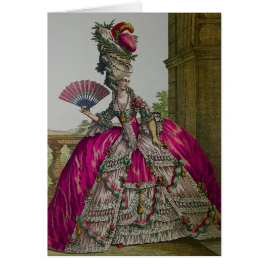 Carte de ~ de la Reine Marie Antoinette (Devant)