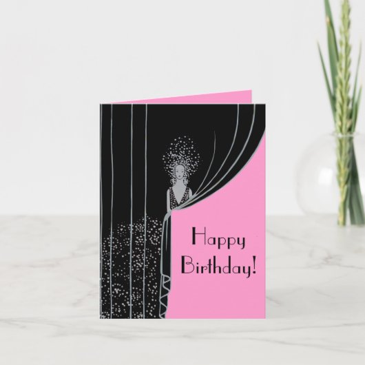 Carte de ~ de plat de mode de rideau (Devant)