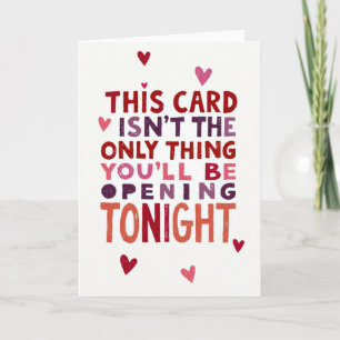Carte de début coquin ce soir