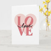 Carte de déclaration d'amour (Fleur jaune)
