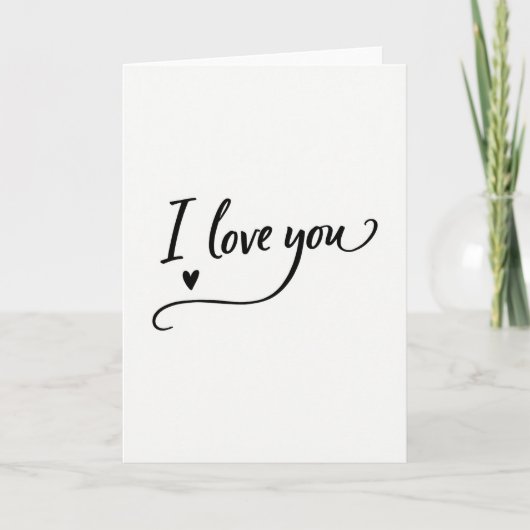 Carte de déclaration d'amour (Devant)