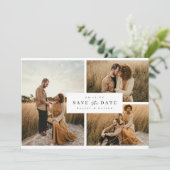 Carte de déclaration de date de mariage avec photo (Debout devant)