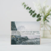 Carte de déclaration de naissance (Debout devant)