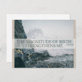 Carte de déclaration de naissance (Devant / Derrière)