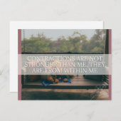 Carte de déclaration de naissance (Devant / Derrière)