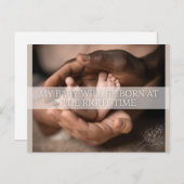 Carte de déclaration de naissance (Devant / Derrière)