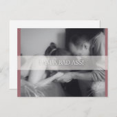 Carte de déclaration de naissance (Devant / Derrière)