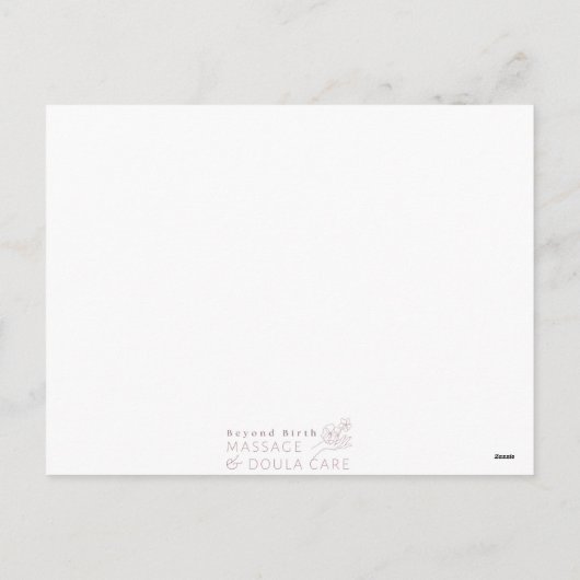 Carte de déclaration de naissance (Dos)