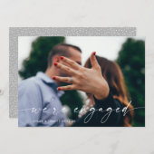 Carte de déclaration d'engagement Nous sommes fian (Devant / Derrière)