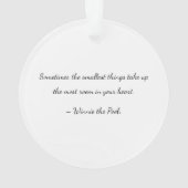 Carte de déclaration personnalisée pour bébé (dos)