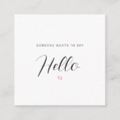 Carte de déclaration pour bébé de la FAIRE-PART de (Devant)