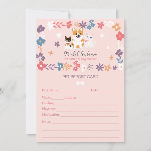 Carte de déclaration pour chien de garde de Whimsi (Devant)