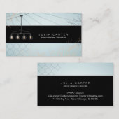 Carte de décorateur de maison de planificateur de (Devant / Derrière)