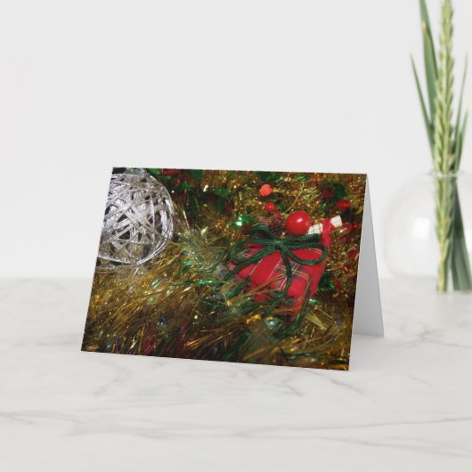 Carte de décoration de Noël (Devant)