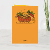 Carte de décoration de Noël (Dos)