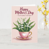 Carte de dédicace pour la belle-mère de Blossom (Fleur jaune)