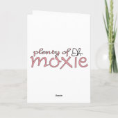 Carte de définition Moxie (Dos)