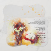 Carte de demande d'aide-mémoire (Devant / Derrière)