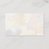 Carte de demande de Baby shower floral rose vif (Dos)