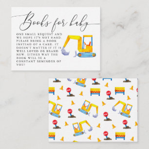 Carte de demande de carnet de Baby showers de cons