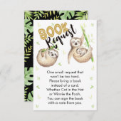 Carte de demande de carnet de fentes 3,5 x 5 (Devant / Derrière)