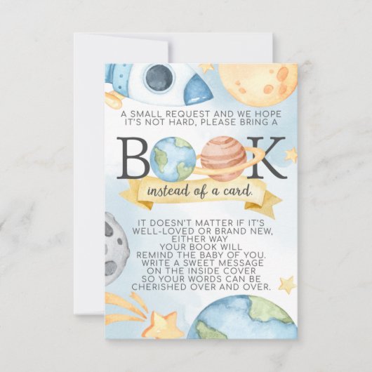 Carte de demande de carnet d'espace extra-atmosphé (Devant)