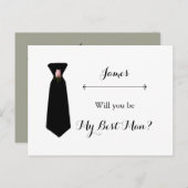 Carte de demande de la meilleure personne de Sage  (Devant / Derrière)