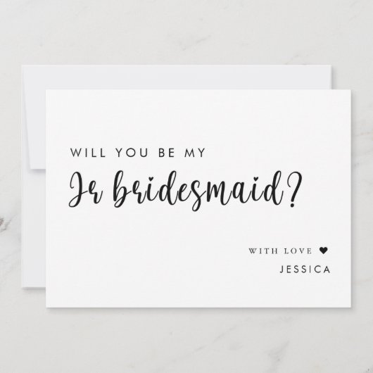 Carte de demande de participation en tant que jeun (Dos)