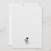 Carte de demande de porte-anneaux (Dos)