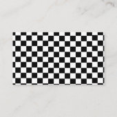 Carte de demande de rabat de Baby shower de course (Dos)