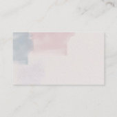 Carte de demande de recette couleur rose et bleu A (Dos)