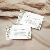 Carte de demande de recette Ethereal Blush Pink Ro