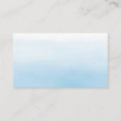 Carte de demande de réservation de Baby shower ble (Dos)