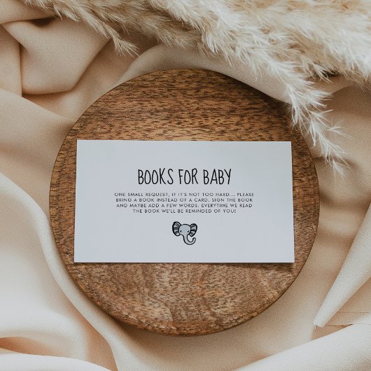 Carte de demande de réservation de baby shower d'é