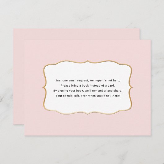 Carte de demande de réservation — N'IMPORTE QUEL A (Devant / Derrière)