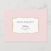 Carte de demande de réservation — N'IMPORTE QUEL A (Dos)