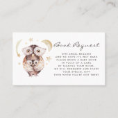 Carte de demande de réservation pour la Chouette e (Devant)