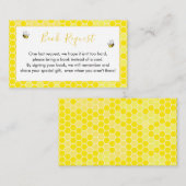 Carte de demande de réservation pour l'ours en pel (Devant / Derrière)