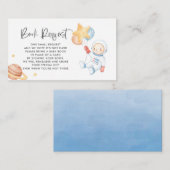 Carte de demande de réservation spatiale pour bébé (Devant / Derrière)