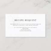 Carte de demande de Rose illustrée (Devant)