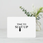 Carte de demande de témoin de mariage Moderne Élég (Debout devant)