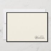 Carte de demande demoiselle d'honneur à texte mini (Dos)