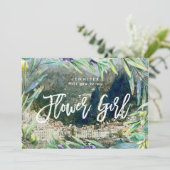 Carte de demande demoiselle d'honneur Amalfi Itali (Debout devant)