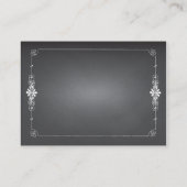 Carte de demande d'insertion du carnet de Baby sho (Dos)