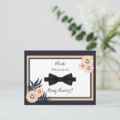 Carte de demande du porteur de bague Black Pearl W (Debout devant)