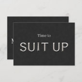 Carte de demande en mariage pour témoin de mariage (Devant / Derrière)